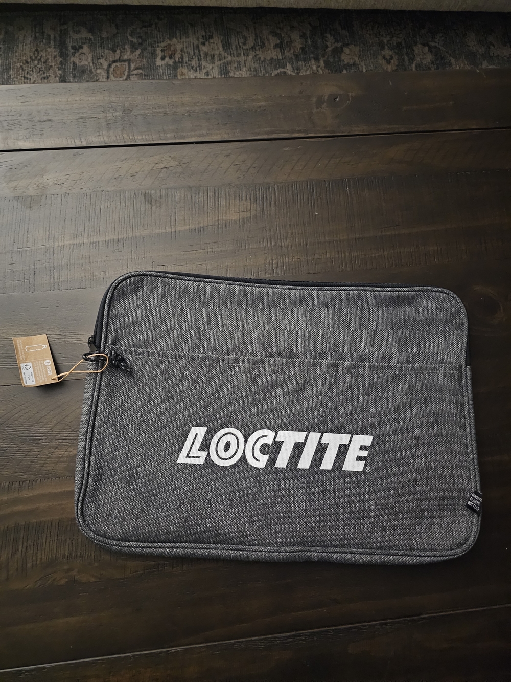 Gray Tablet Sleeve – Protective Zippered Case